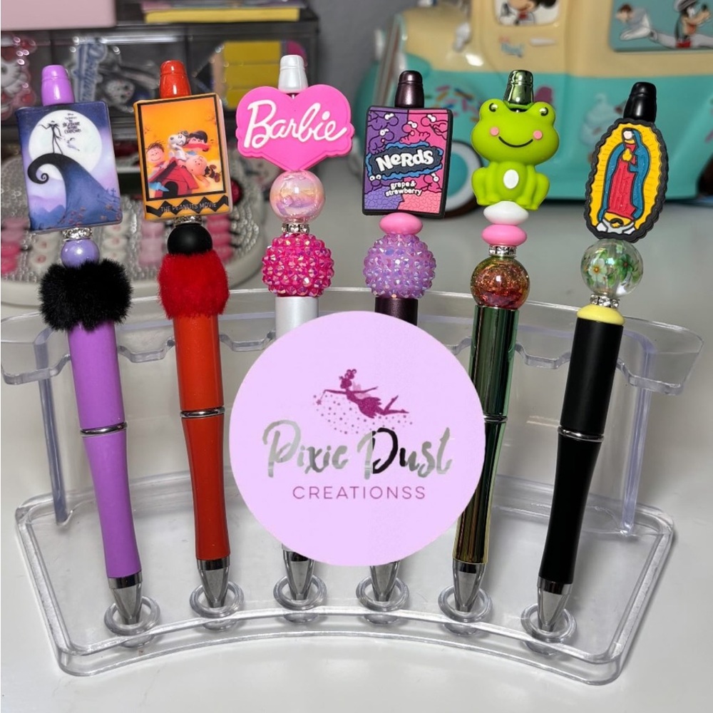 Cartoon character focal writing pens